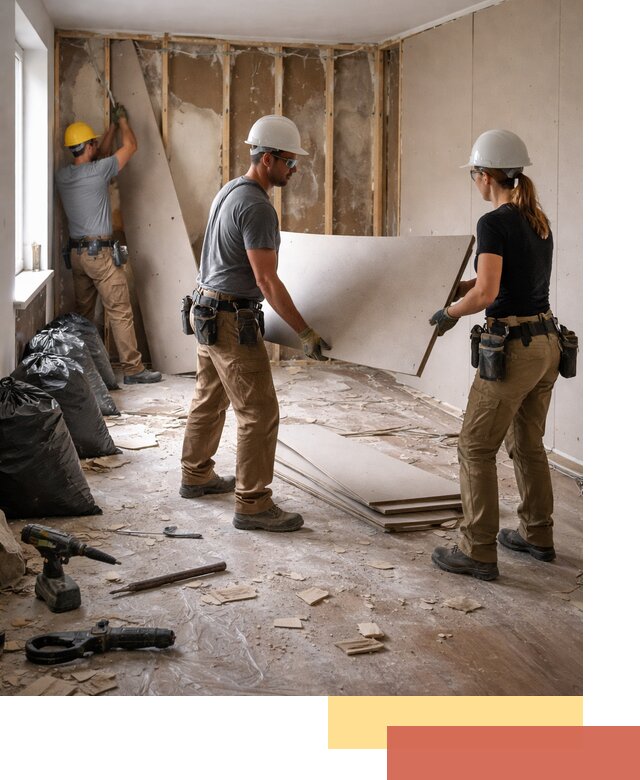 Демонтаж стеновых панелей в Канаше быстро и аккуратно