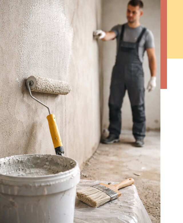 Нанесение бетоноконтакта на стены в Канаше от 4314 руб. быстро и недорого | ОТДЕЛОЧНИК-Кна