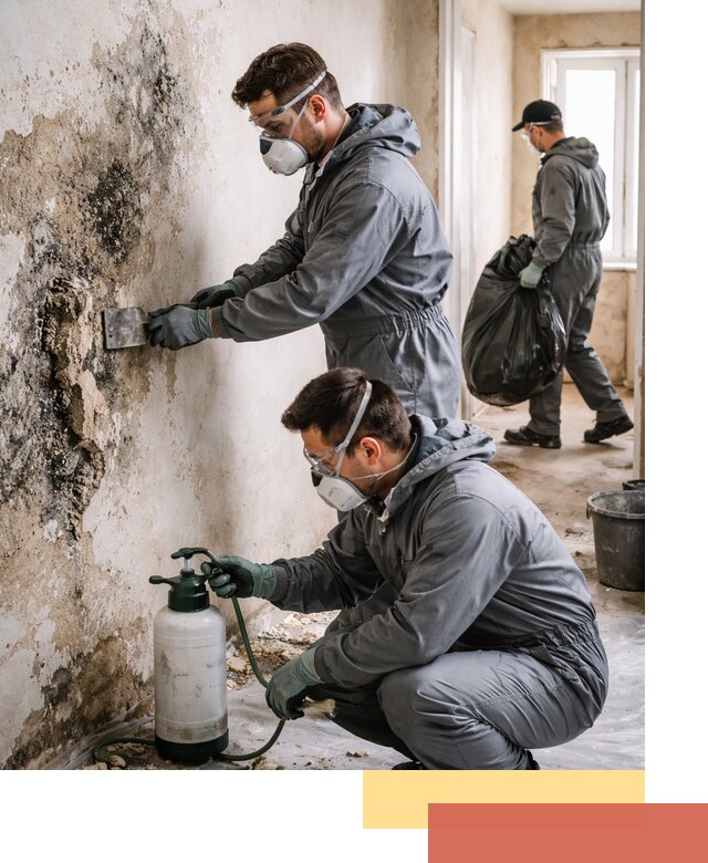 Удаление плесени со стен профессионально в Канаше