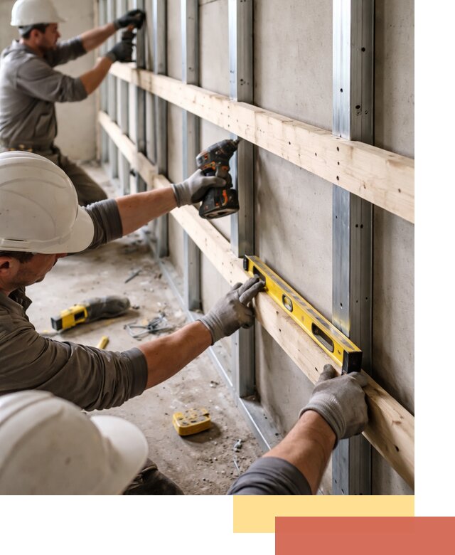 Устройство обрешетки под панели в Канаше