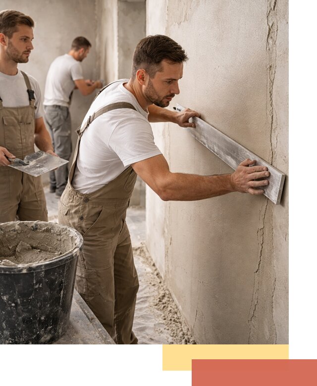 Штукатурка стен без маяков в Канаше быстро и качественно