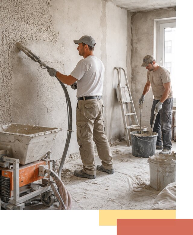 Машинная штукатурка стен в Канаше — быстро и качественно