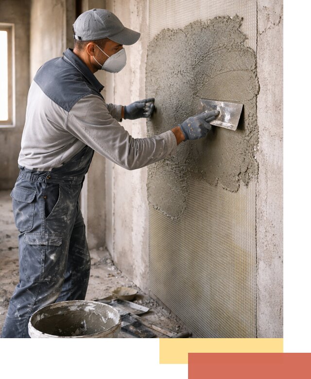 Штукатурка стен по сетке в Канаше под ключ качественно и быстро