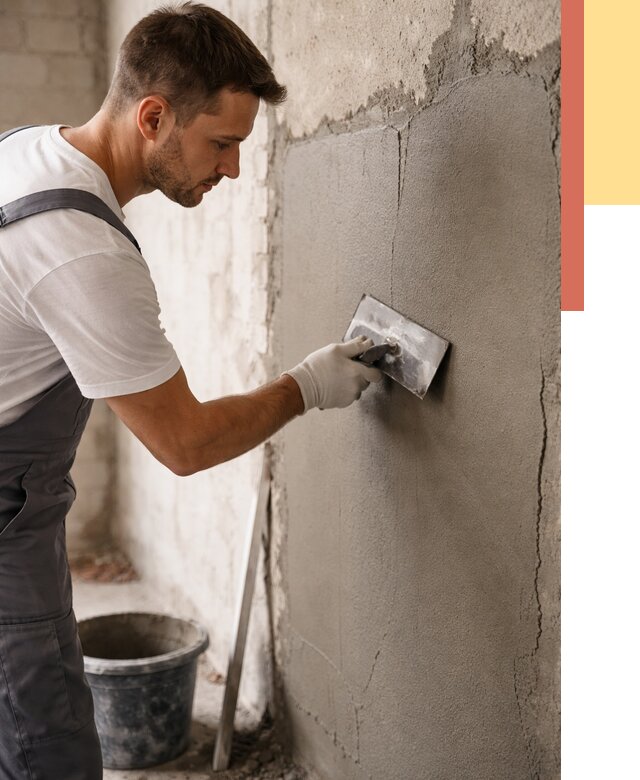 Штукатурка стен под плитку в Канаше от 4314 руб./м2 — выравнивание под плитку | ОТДЕЛОЧНИК-Кна