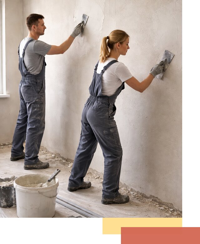 Штукатурка стен под обои в Канаше профессионально и быстро