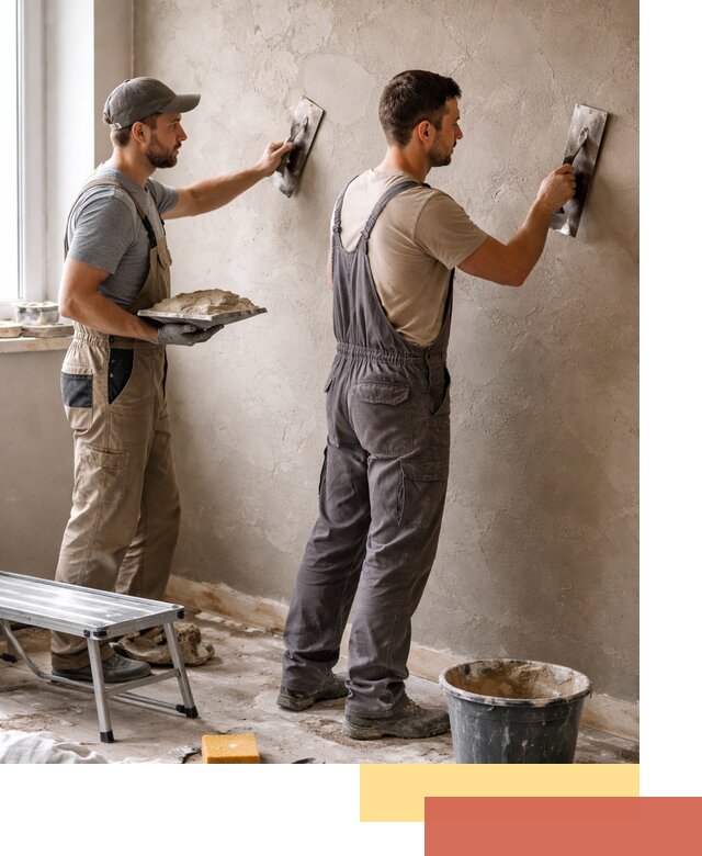 Ремонт декоративной штукатурки и восстановление фактуры в Канаше