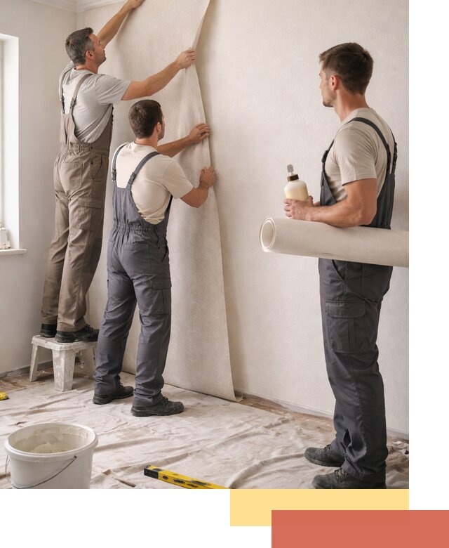 Оклейка стен обоями в Канаше — качественно и профессионально