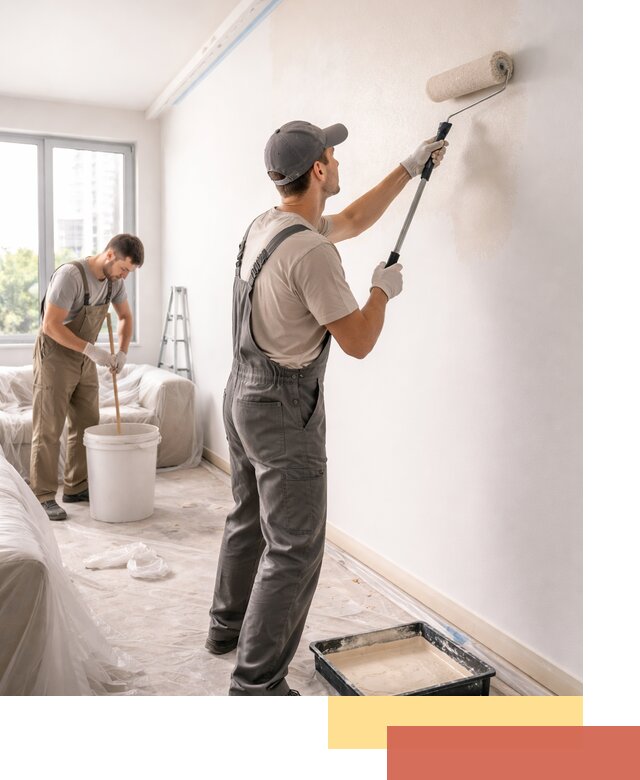 Покраска стен в офисе в Канаше — быстрый и качественный ремонт