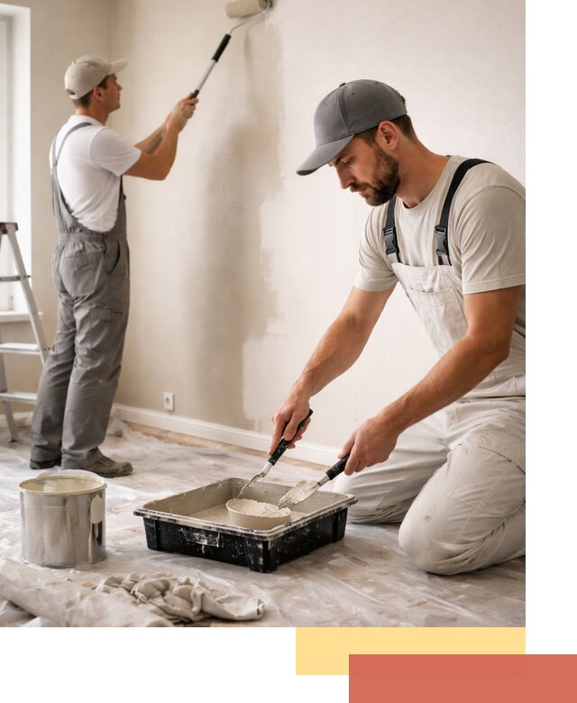 Покраска стен в квартире в Канаше — профессионально и аккуратно