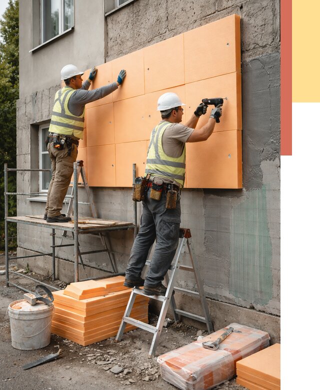 Утепление стен пеноплексом в Канаше от 1900 руб./м2 — быстро и недорого | ОТДЕЛОЧНИК-Кна