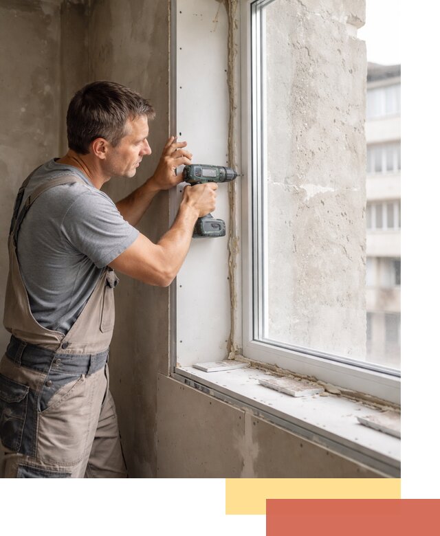 Монтаж гипсокартонных откосов в Канаше под ключ